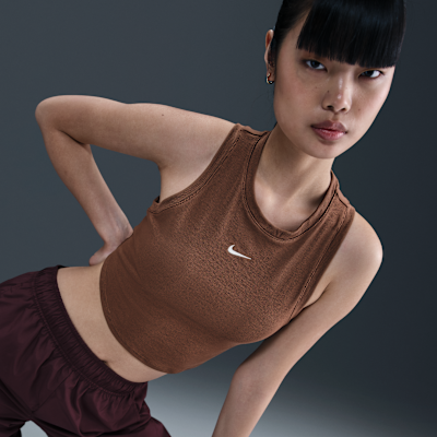 Nike Sportswear Chill Knit Women's Tight Cropped Mini-Rib Tank Top